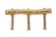 Conjunto de selas Bridge Fender American Vintage Telecaster Brass Conjunto de selas Bridge Fender American Vintage Telecaster Brass