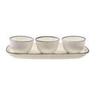 Conjunto de Servir 4 Peças Oxford Brisa