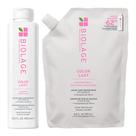 Conjunto de shampoo Biolage Color Last com óleo de soja 900ml