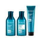 Conjunto de shampoo, condicionador e condicionador leave-in Redken Biotin