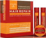 Conjunto de shampoo, condicionador e condicionador profundo para reparação capilar Arvazallia
