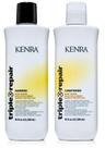 Conjunto de shampoo/condicionador Kenra Triple Repair 300 ml sem sulfato