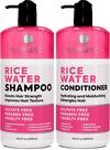 Conjunto de shampoo e condicionador BELLISSO Rice Water Sulfate Free