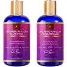 Conjunto de shampoo e condicionador de manteiga de karité de feno-grego 500mL