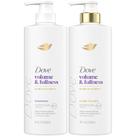 Conjunto de shampoo e condicionador Dove Volume & Fullness 530mL