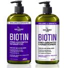 Conjunto de shampoo e condicionador Hair Chemist Biotin Pro-Growth
