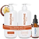 Conjunto de shampoo e condicionador + Hair Serum Routine Wellness