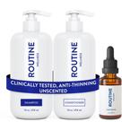 Conjunto de shampoo e condicionador + Hair Serum Routine Wellness