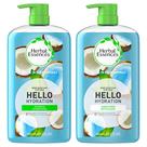 Conjunto de shampoo e condicionador Herbal Essences Hello Hydration