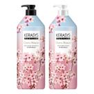 Conjunto de shampoo e condicionador Kerasys CHERRY BLOSSOM Perfumed 1L