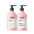 Conjunto de shampoo e condicionador L'Oréal Vitamino Color 500ml