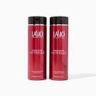 Conjunto de shampoo e condicionador Lasio Hypersilk 350ml de queratina Conjunto de shampoo e condicionador Lasio Hypersilk 350ml de queratina
