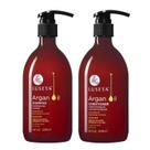 Conjunto de shampoo e condicionador Luseta Argan Oil 500ml sem sulfato