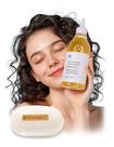 Conjunto de shampoo e condicionador mimosu Rice Water para o crescimento do cabelo