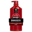 Conjunto de shampoo e condicionador Old Spice Swagger 2 em 1 860 ml Conjunto de shampoo e condicionador Old Spice Swagger 2 em 1 860 ml