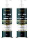 Conjunto de shampoo e condicionador Paisle Botanics Sulfate Free