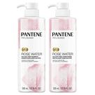 Conjunto de shampoo e condicionador Pantene Rose Water 500mL, pacote com 2