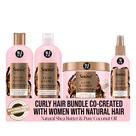 Conjunto de shampoo e condicionador para cabelo Suave Luscious Curly Hair