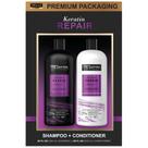 Conjunto de shampoo e condicionador para tratamento capilar TRESemmé Keratin