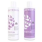 Conjunto de shampoo e condicionador Purezero Biotina Anti Thinning