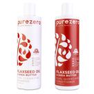 Conjunto de shampoo e condicionador Purezero Óleo de linhaça e manteiga de karité Curl Care
