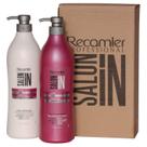 Conjunto de shampoo e condicionador RECAMIER Anti Frizz Liss 980mL