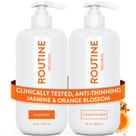 Conjunto de shampoo e condicionador Routine Wellness Anti-Thinning