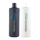 Conjunto de shampoo e condicionador Sebastian Drench 1L