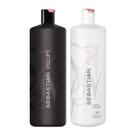 Conjunto de shampoo e condicionador Sebastian Professional Volupt 1L