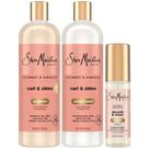 Conjunto de shampoo e condicionador SheaMoisture 473ml + Óleo de cabelo 97mL