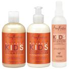 Conjunto de shampoo e condicionador SheaMoisture KIDS com spray