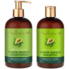 Conjunto de shampoo e condicionador SheaMoisture Power Greens 390mL