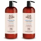 Conjunto de shampoo e condicionador Soapbox Argan Volumizing 1L (x2) Conjunto de shampoo e condicionador Soapbox Argan Volumizing 1L (x2)
