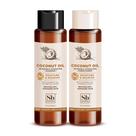 Conjunto de shampoo e condicionador Soapbox com óleo de coco 480 ml
