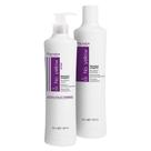 Conjunto de shampoo e máscara Fanola No Yellow 350 ml roxo anti-latão