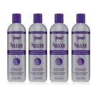 Conjunto de shampoo Jhirmack Silver Brightening Purple x4