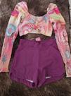Conjunto de short com Blusa estampada tamanho 38 Conjunto de short com Blusa estampada tamanho 38