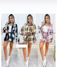 Conjunto de short saia e blezer