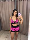 Conjunto de short,veste P e M