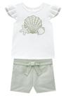 Conjunto de Shorts Infantil Menina Milon Conjunto de Shorts Infantil Menina Milon