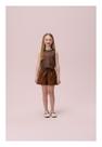 Conjunto de Shorts Marrom com brilhos Petit Cherie