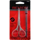 Conjunto de sobrancelhas Revlon, pacote de 2 pincéis e tesouras para sobrancelhas