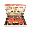 Conjunto de sobremesa 12 peças