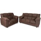 Conjunto De Sofá 2 E 3 Lugares Hellen Aguaia Velut Cafe