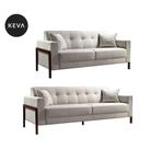 Conjunto de Sofá 2 e 3 Lugares Kivik Copenhague Algodão Bege Conjunto de Sofá 2 e 3 Lugares Kivik Copenhague Algodão Bege