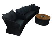 Conjunto de Sofá Itália com Champanheira by Deck & Decor