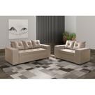 Conjunto de Sofá Sergipe 2 e 3 Lugares Suede