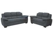 Conjunto de Sofás 2 e 3 Lugares Carmel Linoforte