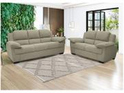 Conjunto de Sofás 2 e 3 Lugares Carmel Linoforte