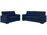 Conjunto de Sofás 2 e 3 Lugares Gênova BestHouse